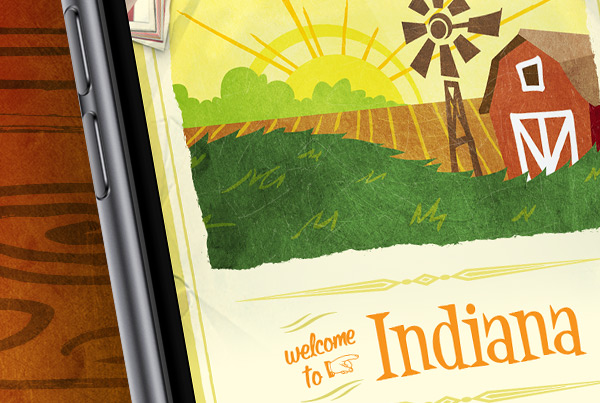 Fifty Finder: App Illustrations