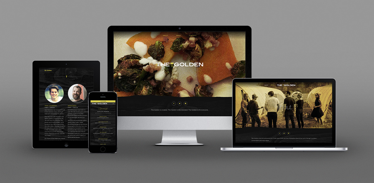 The Golden: Website